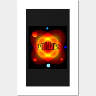 Quantum Physics design A Posters and Art